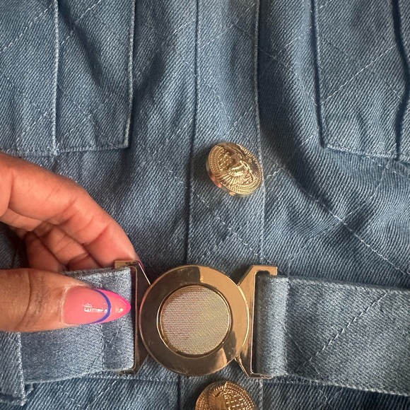 🔥New W/Tags Denim L’ATISTE by Amy Dress - Picture 6 of 12